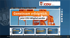 Desktop Screenshot of cduberlin-nordost.de